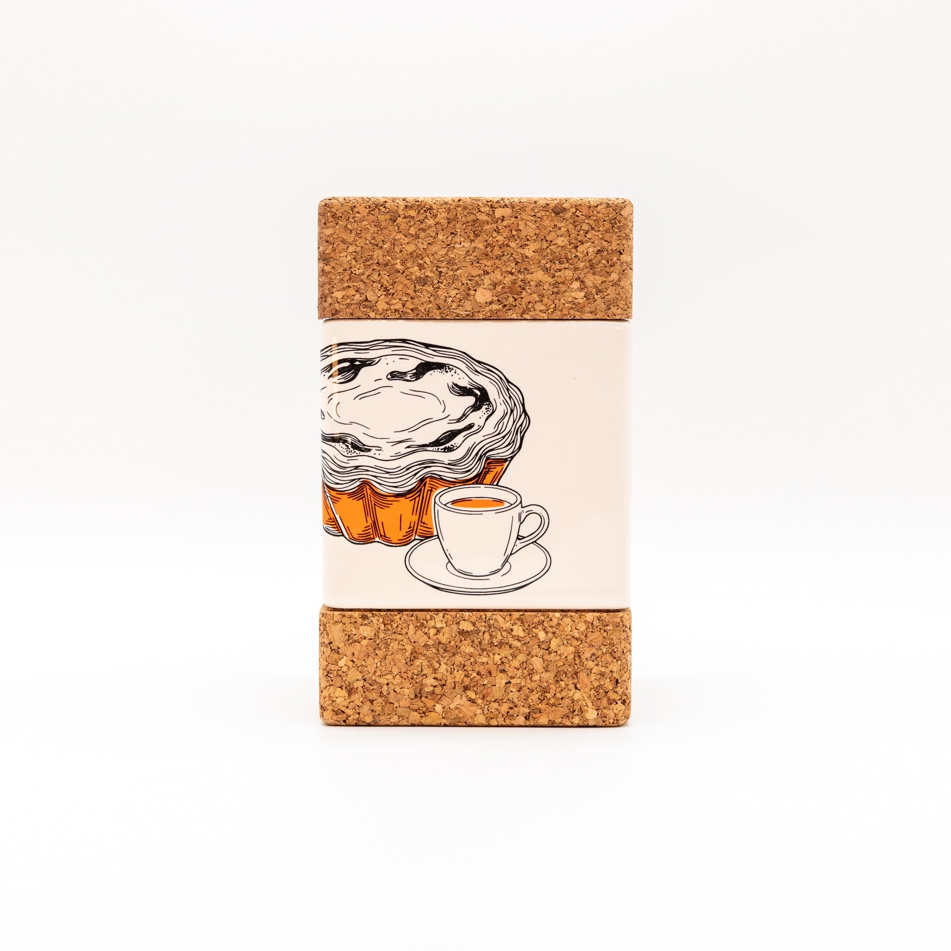 Cube 2 Lids The Custard Tart Linear - Heritage Tea