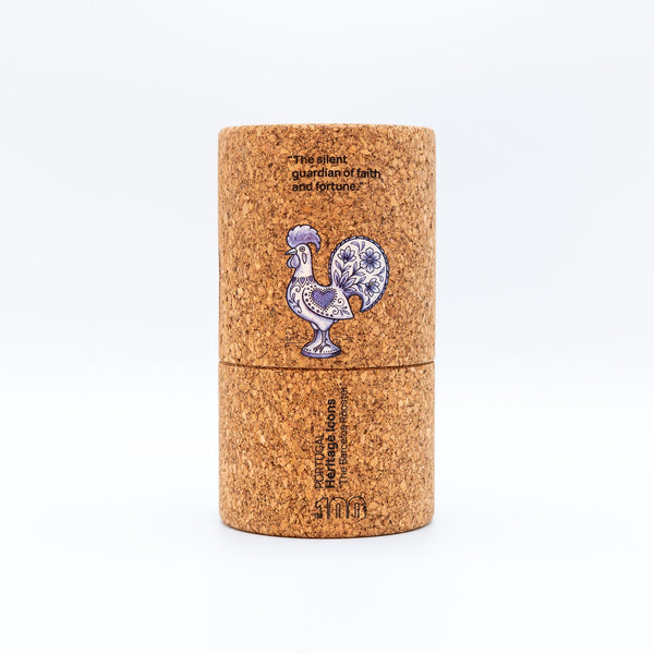 Cylinder Cork The Barcelos Rooster Tile - Sea Salt