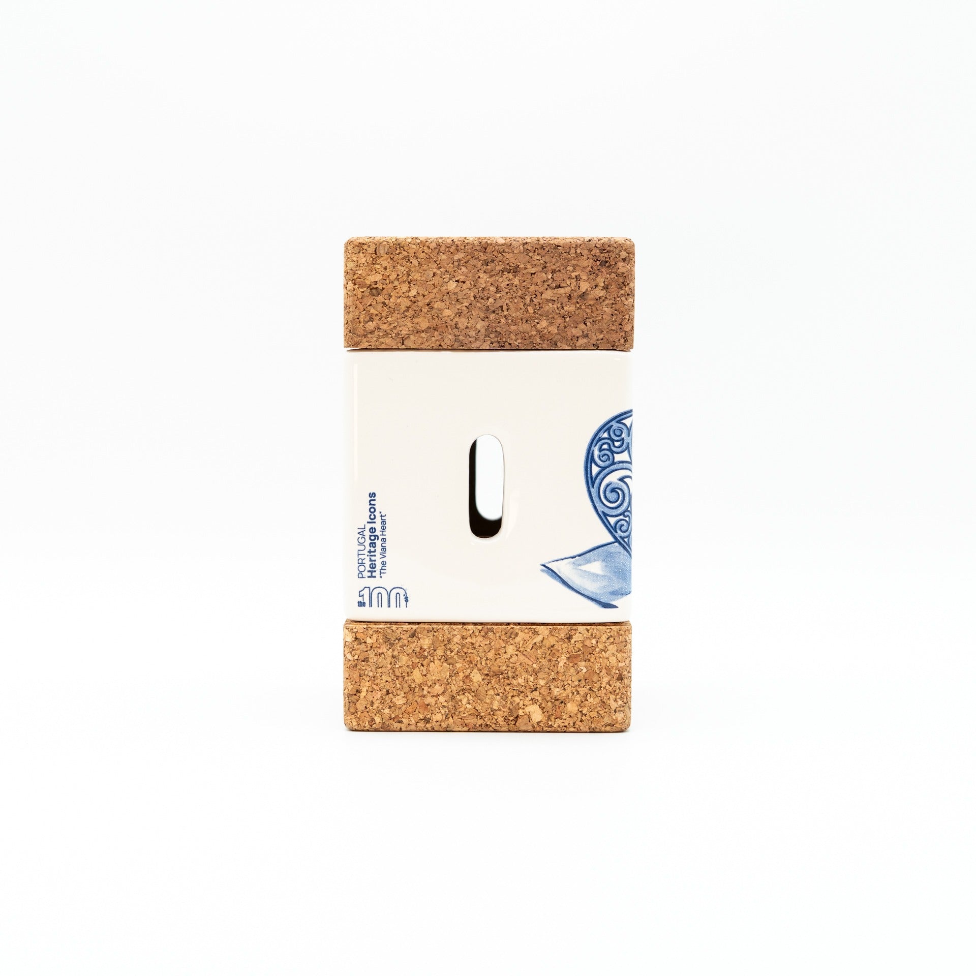Cube 2 Lids The Viana Heart Tile - Sea Salt