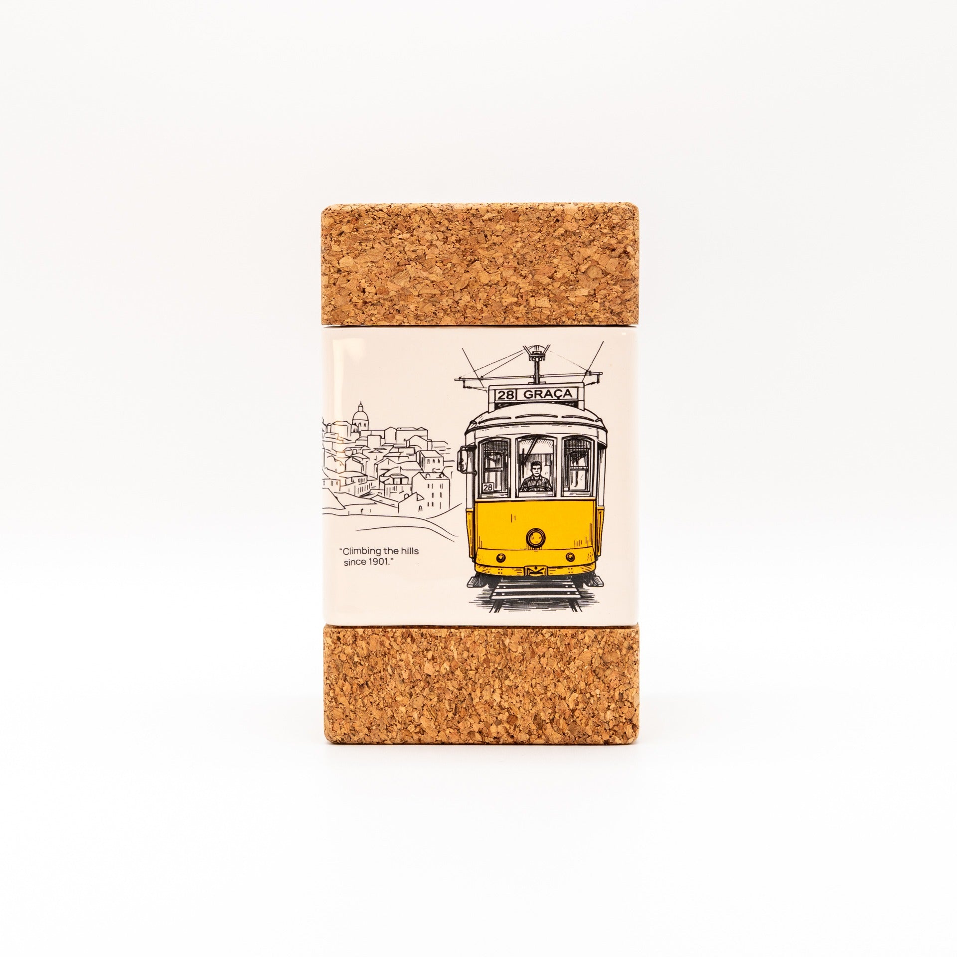 Cube 2 Lids The Vintage Tram Linear - Sea Salt