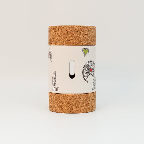 Cylinder 2 Lids The Barcelos Rooster Linear - Olive Oil