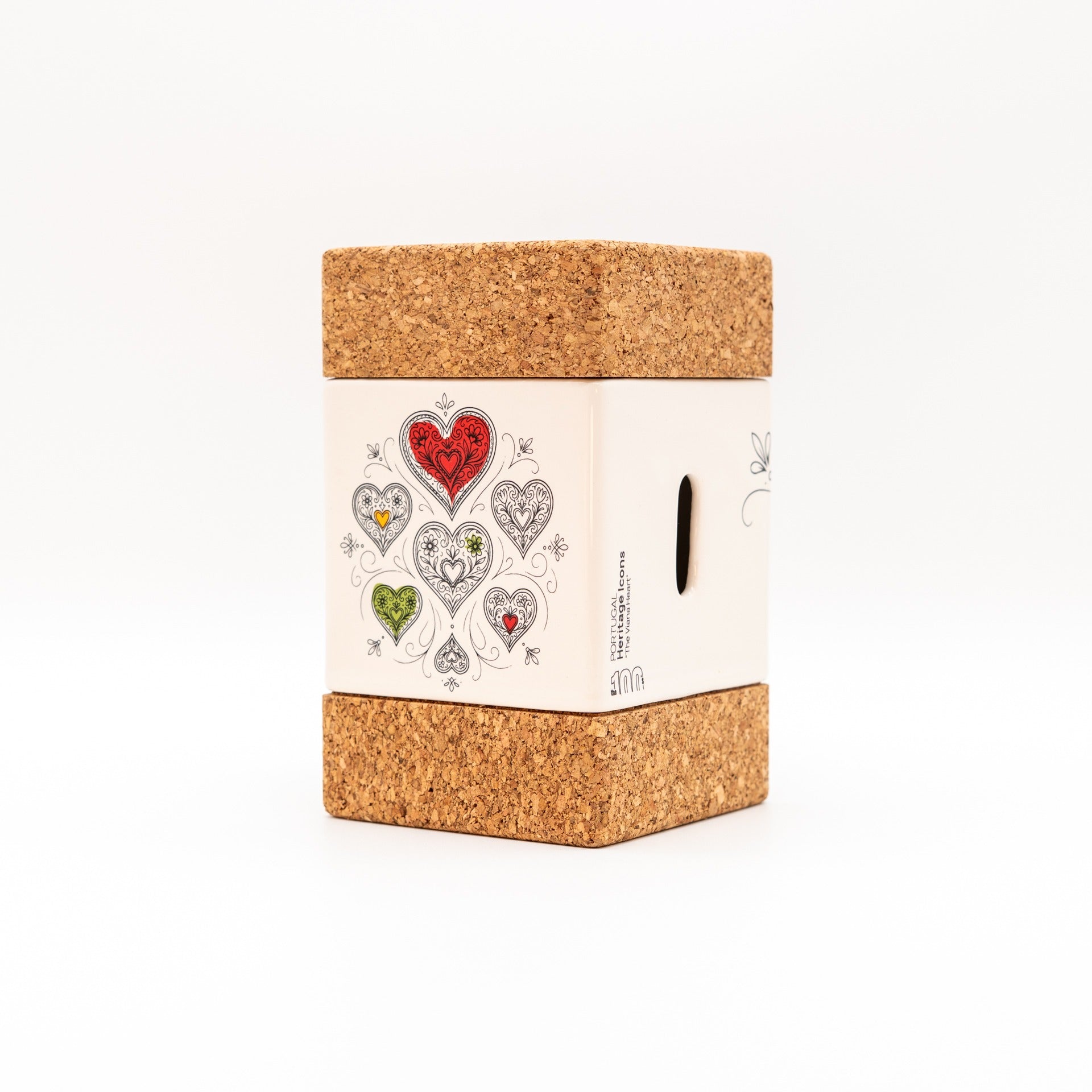 Cube 2 Lids The Viana Heart Linear - Olive Oil
