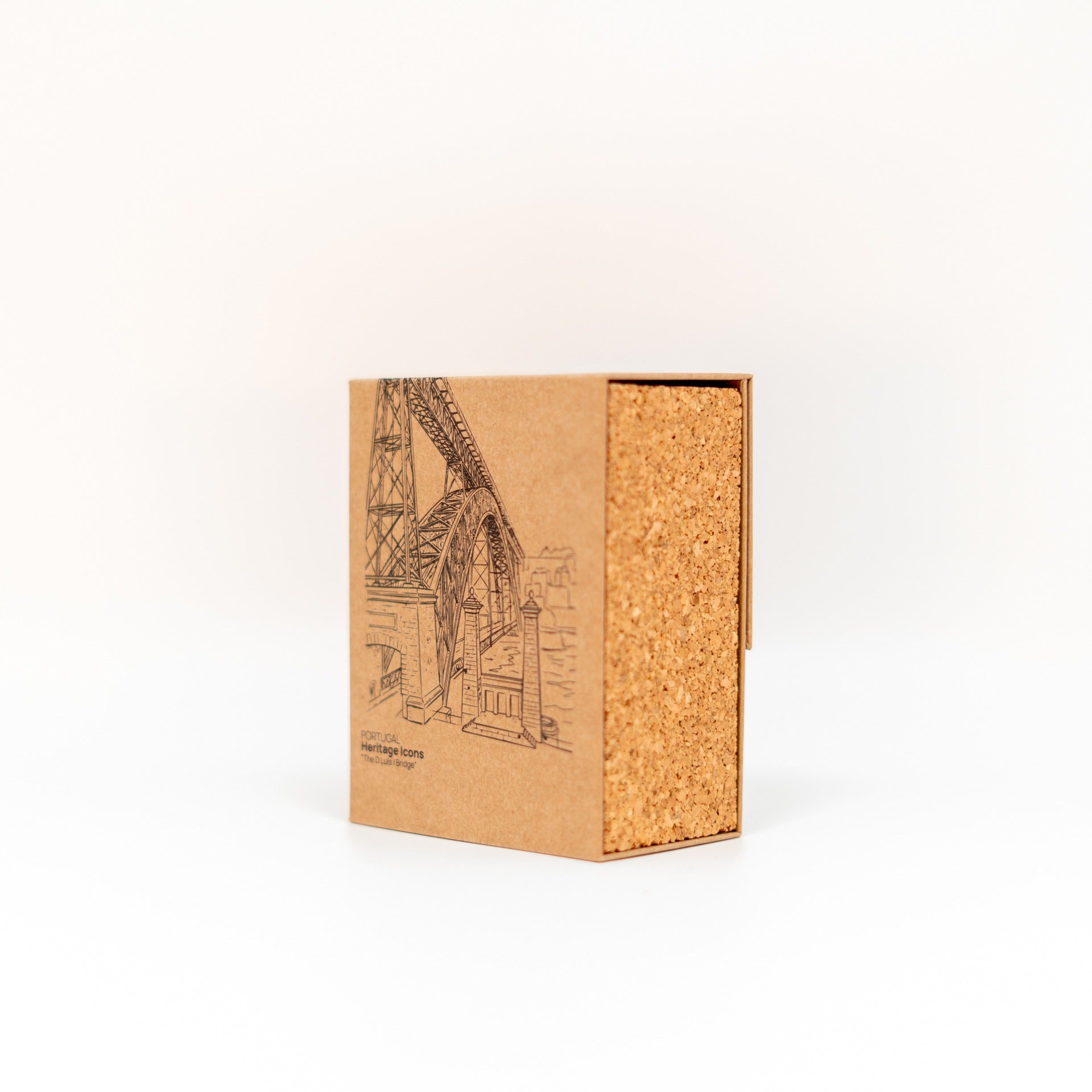 Kraft Cork The D. Luís I Bridge Linear - Sea Salt
