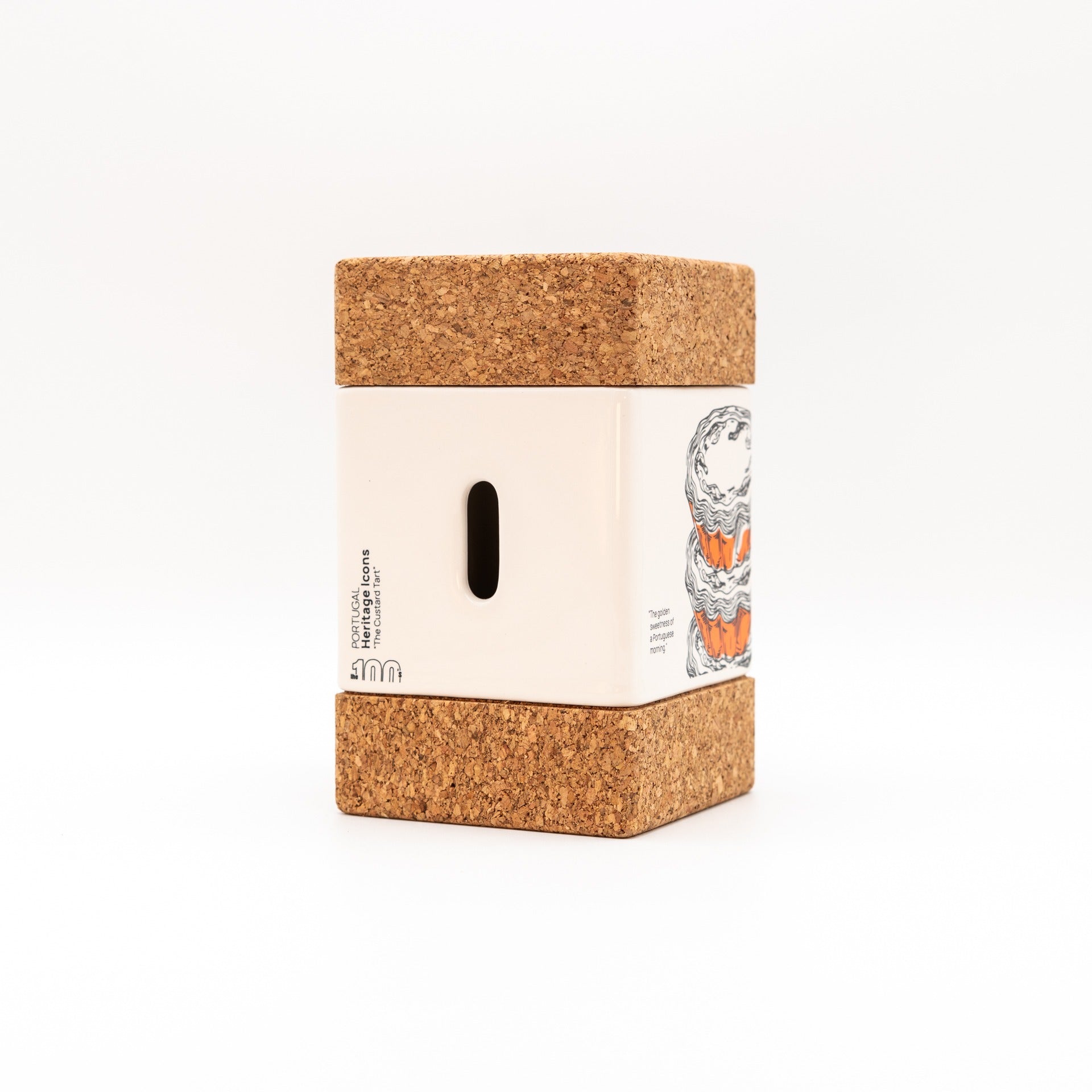 Cube 2 Lids The Custard Tart Linear - Heritage Tea