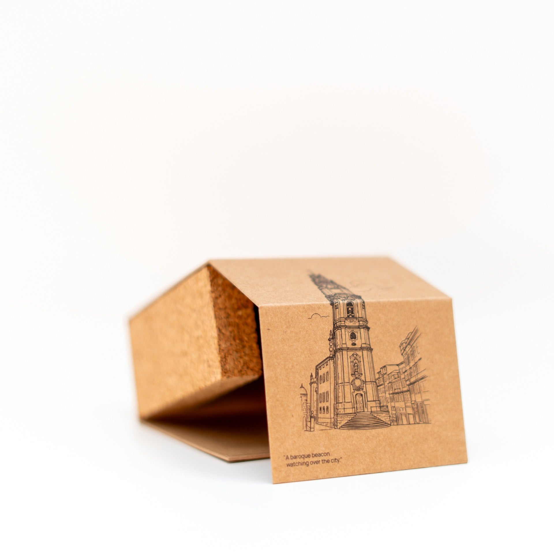 Kraft Cork The Clérigos Tower Linear - Candle 70g
