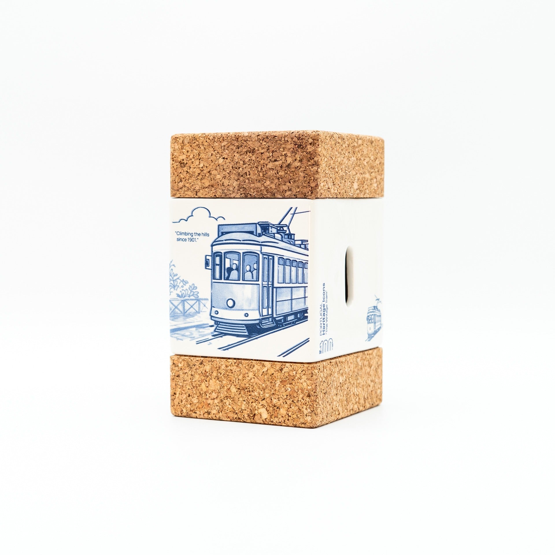 Cube 2 Lids The Vintage Tram Tile - Tawny