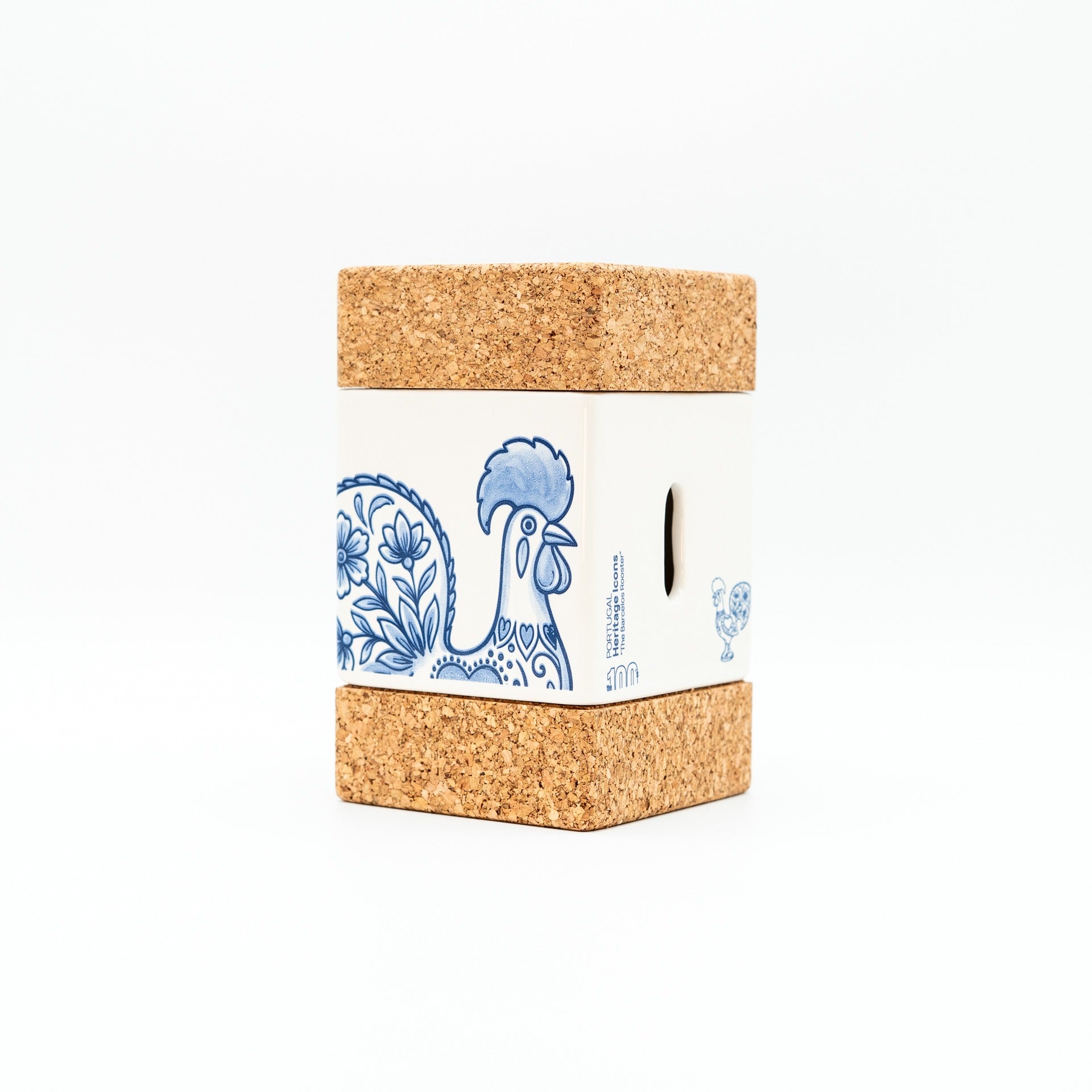 Cube 2 Lids The Barcelos Rooster Tile - Signature 10y