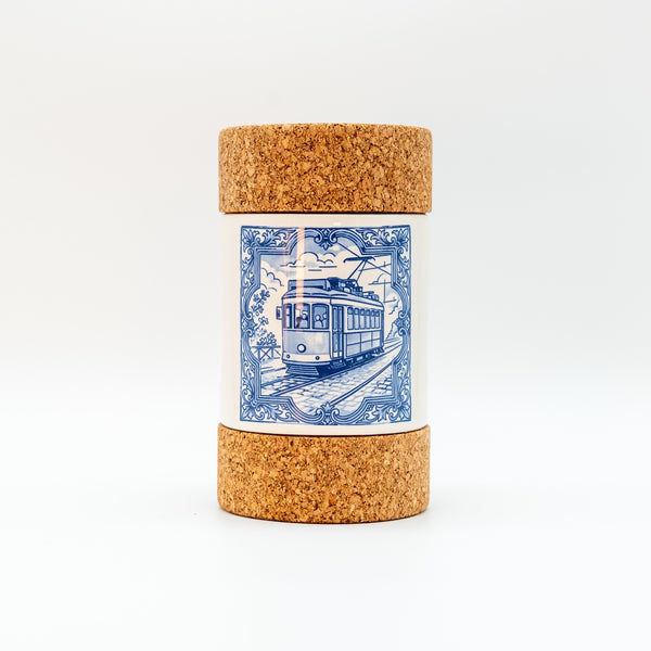 Cylinder 2 Lids The Vintage Tram Tile - Tawny