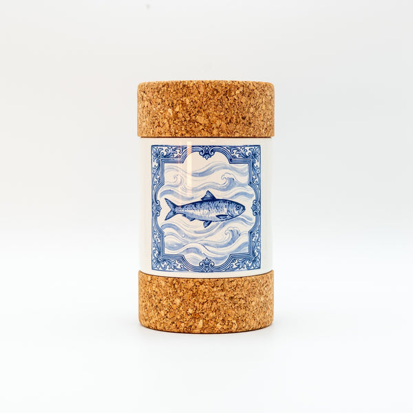 Cylinder 2 Lids The Atlantic Sardine Tile - Diffus
