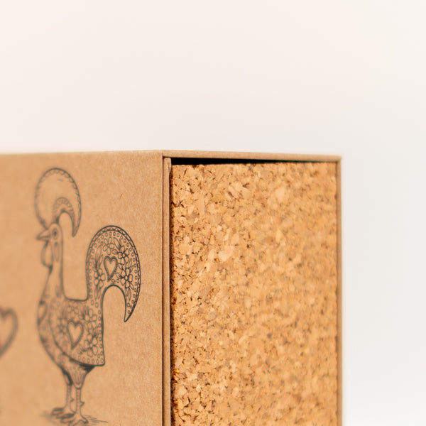 Kraft Cork The Barcelos Rooster Linear - Sea Salt