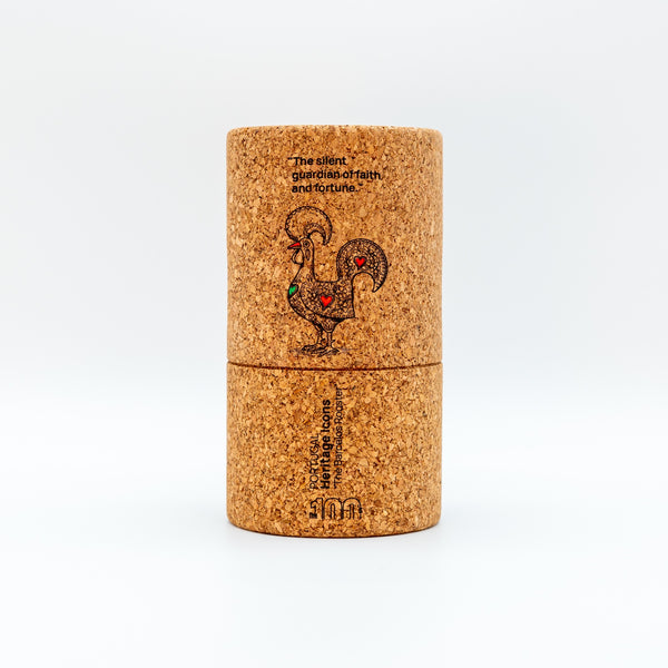 Cylinder Cork The Barcelos Rooster Linear - Sea Salt