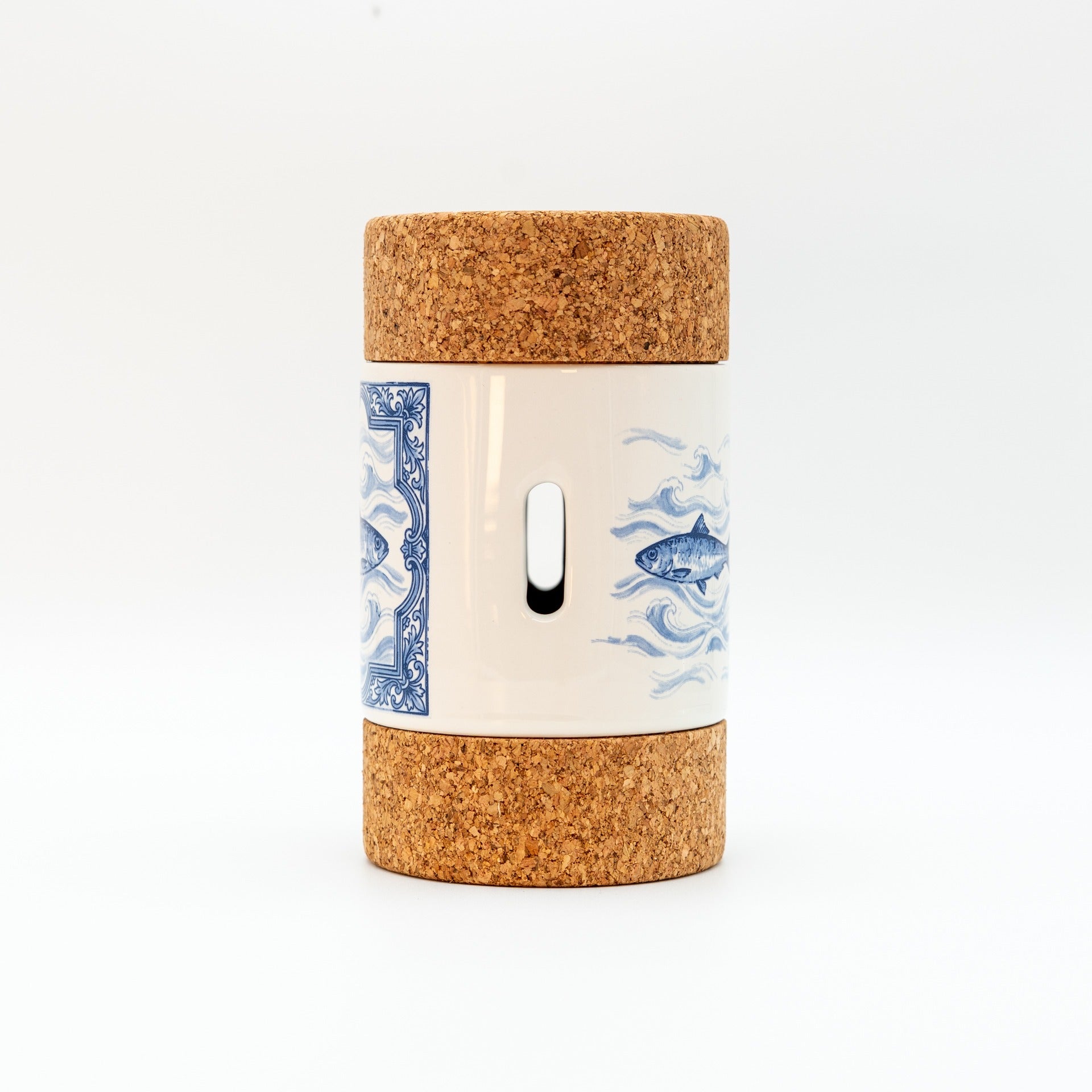 Cylinder 2 Lids The Atlantic Sardine Tile - Diffus