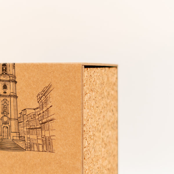 Kraft Cork The Clérigos Tower Linear - Sea Salt