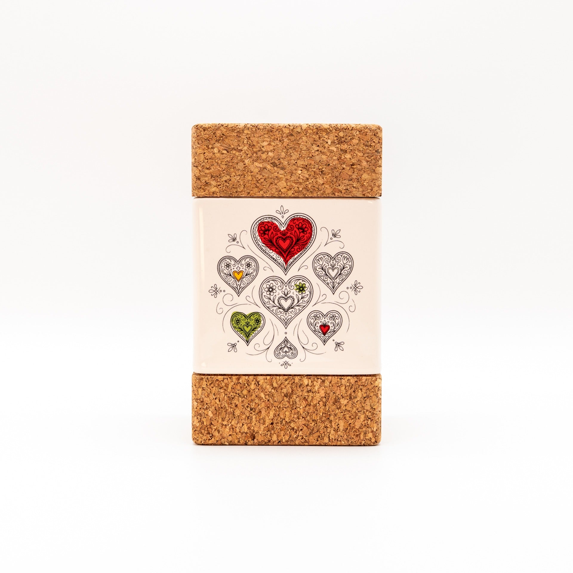 Cube 2 Lids The Viana Heart Linear - Candle 70g