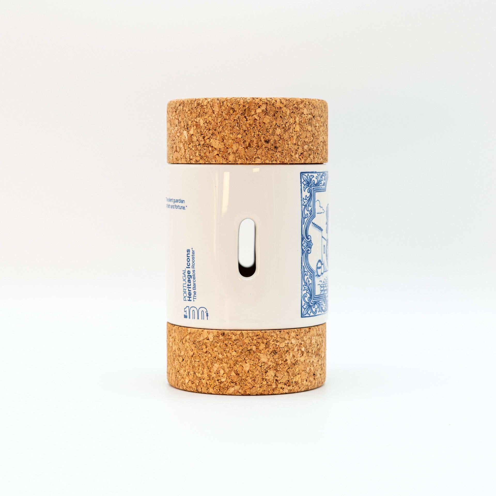 Cylinder 2 Lids The Barcelos Rooster Tile - Signature 10y