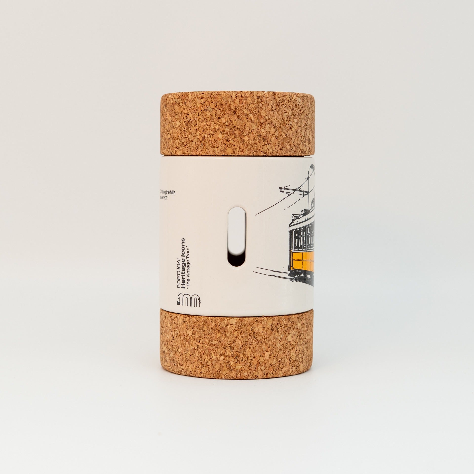 Cylinder 2 Lids The Vintage Tram Linear - Olive Oil