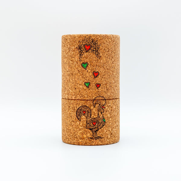 Cylinder Cork The Barcelos Rooster Linear - Sea Salt
