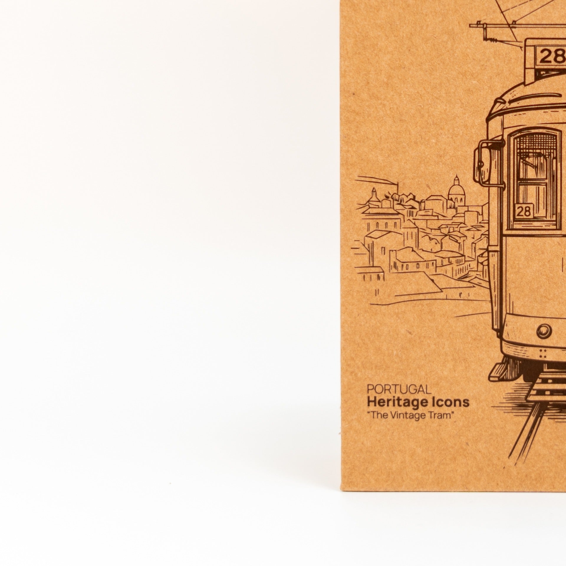 Kraft Cork The Vintage Tram Linear - Candle 70g