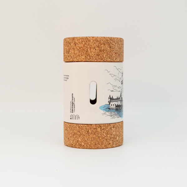 Cylinder 2 Lids The Belém Tower Linear - Olive Oil