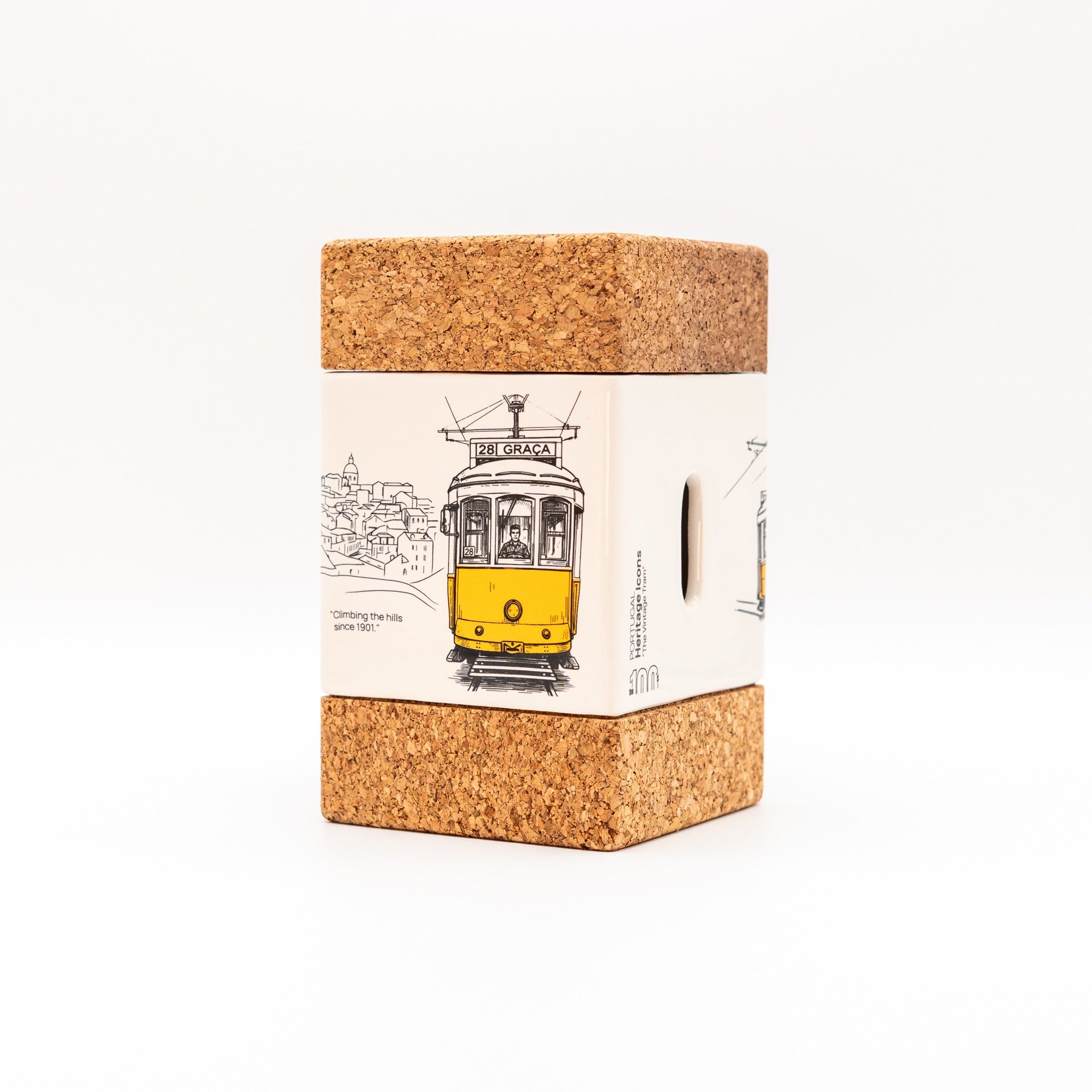 Cube 2 Lids The Vintage Tram Linear - Sea Salt