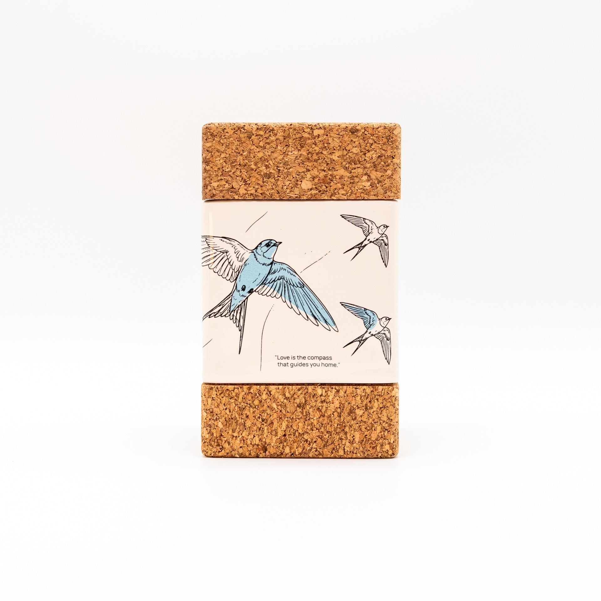 Cube 2 Lids The Swallow Linear - Candle 70g