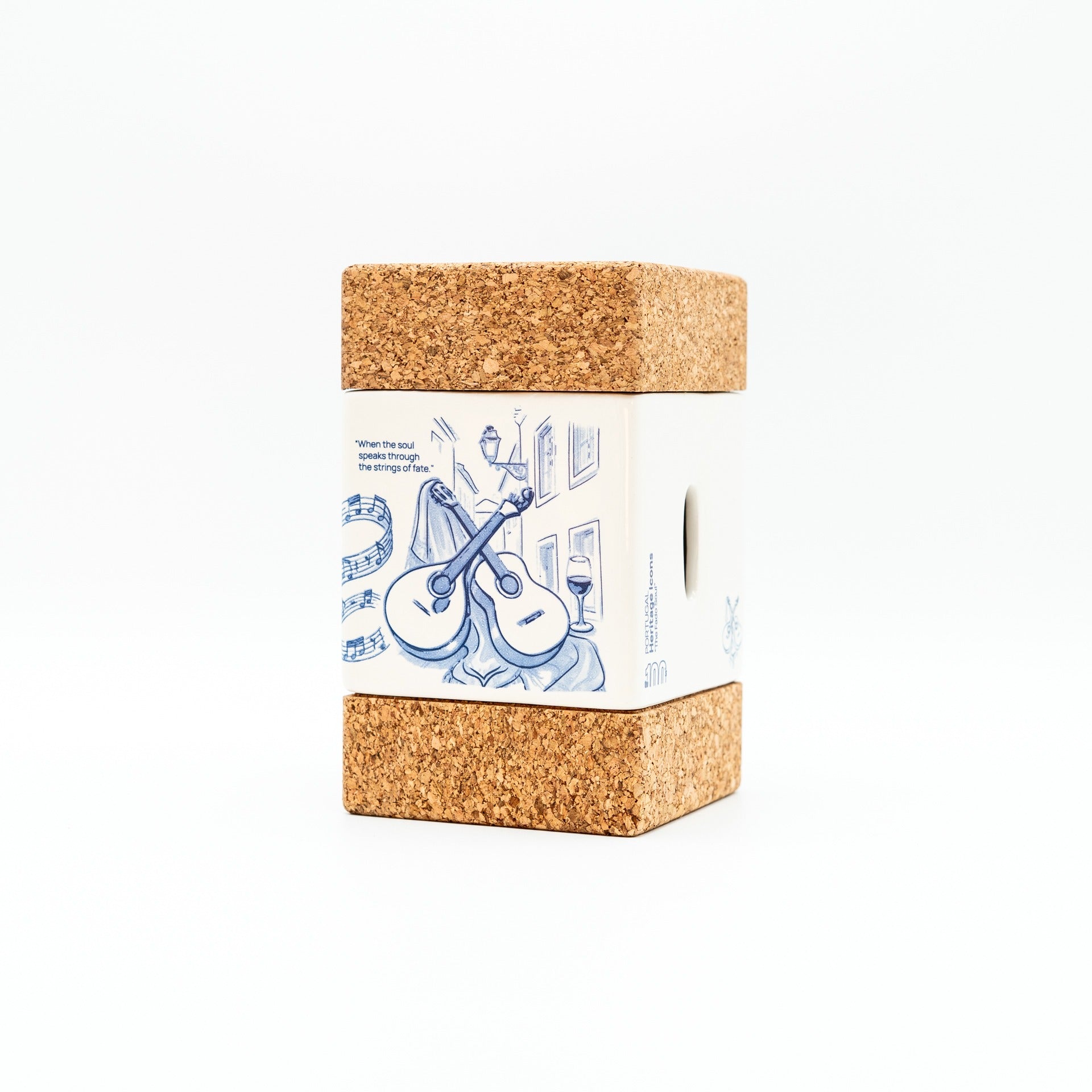 Cube 2 Lids The Fado Soul Tile - Tawny