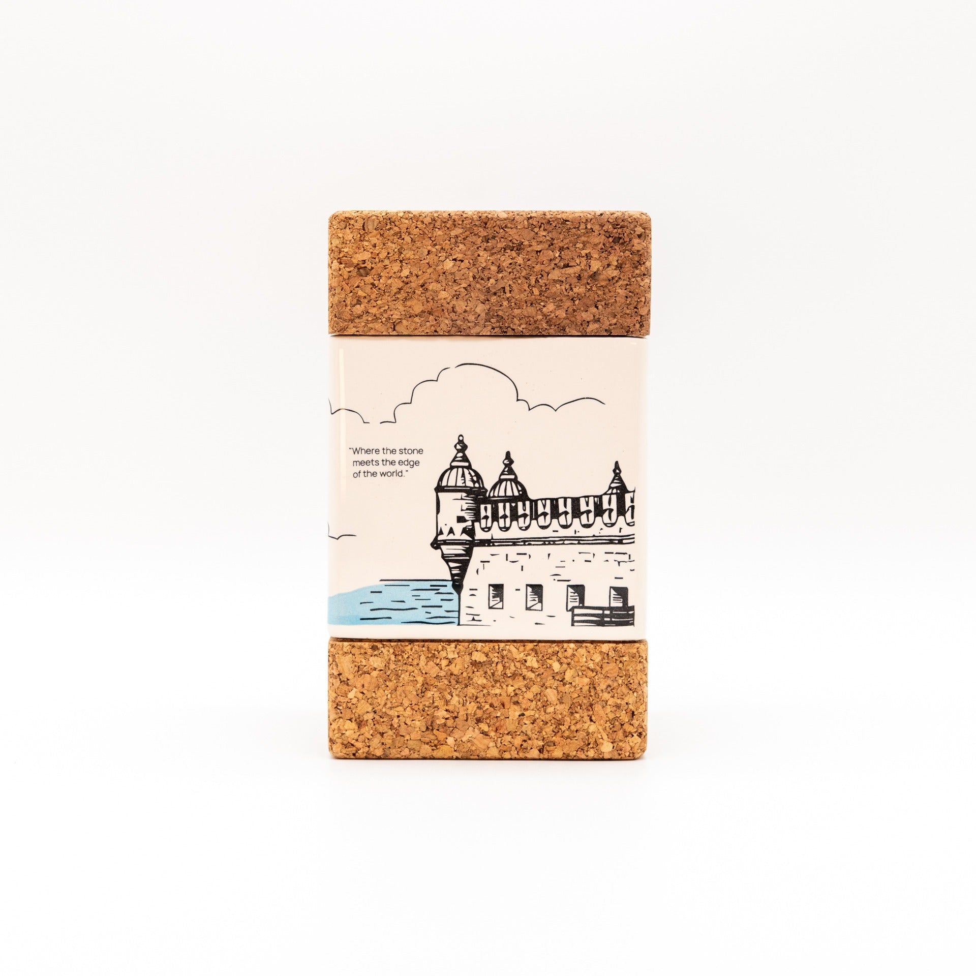 Cube 2 Lids The Belém Tower Linear - Candle 70g
