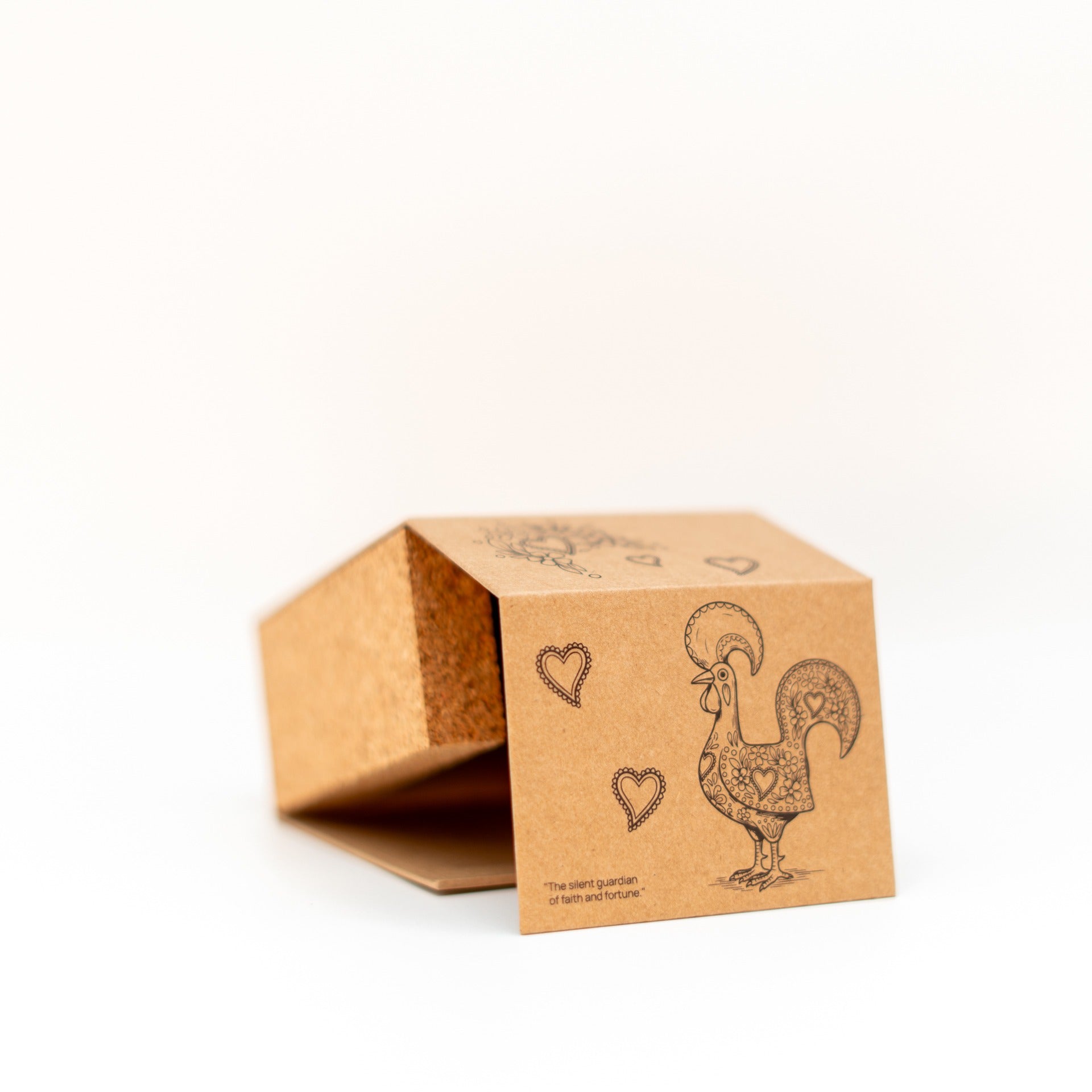 Kraft Cork The Barcelos Rooster Linear - Heritage Tea