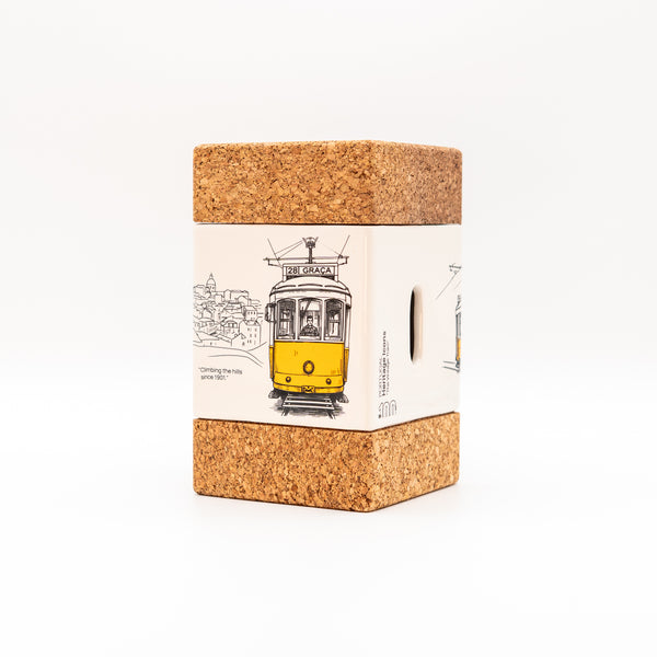 Cylinder Cork The Vintage Tram Cubist - Sea Salt